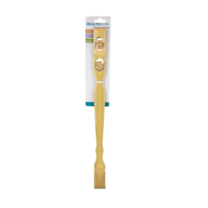 Back Scratcher Bamboo with Massage Wheel