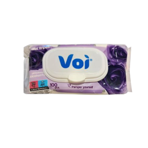 Voi Wet-Wipes 100Pc Midnight Rose