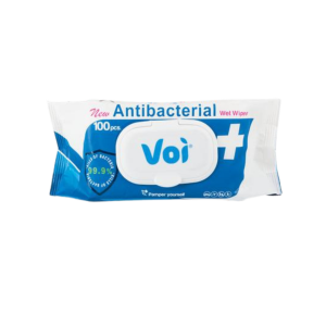 Voi Hand Wipes Cleanser 100Pce Antibact