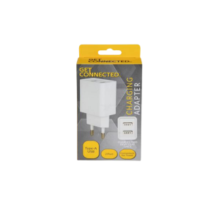 Usb Plug Adaptor 2Xusb Ports Get Con