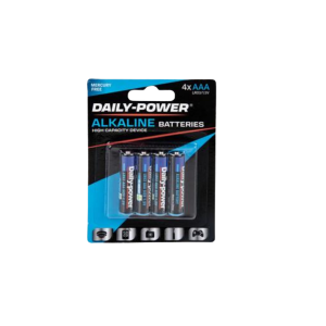 Batteries alkaline size:aaa / lr03 4pce