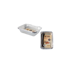 Baking pan aluminium-foil 5pce 20x14x4cm