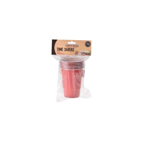 Picnic Cups Plastic 6Pce Disposable 450ml