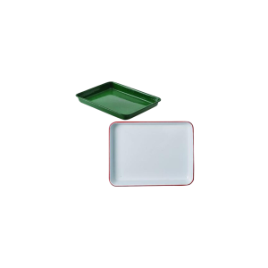 Tray 28cm Enamel Rectangular