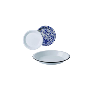 Plate Enamel 25cm Pie