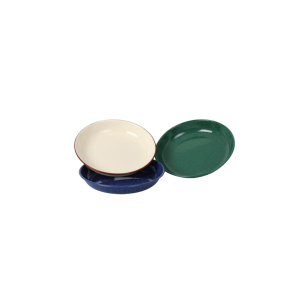 Plate Enamel Pasta 18cm