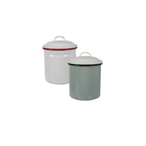 Cannister Enamel 13cm