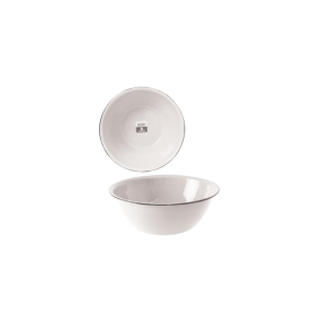 Mixing Bowl Enamel 16cm White Cash Bowl