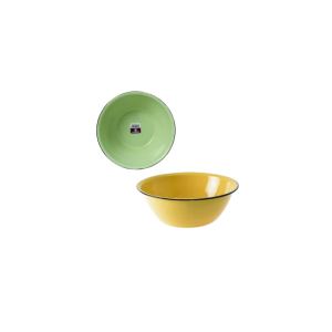 Mixing Bowl Enamel 20cm Plain Cash Bowl