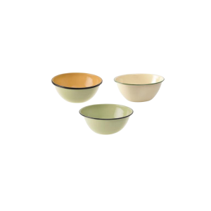 Mixing Bowl Enamel 16cm Plain Cash Bowl