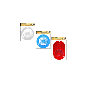 Paper Plate Holders Plastic 4pce Assorted Colours