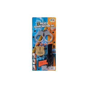 Gun Hand Suction Dart Cuff Set 28cm 6pc
