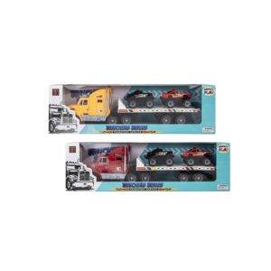 Vehicle Playset Truck and Trailor with 2cars