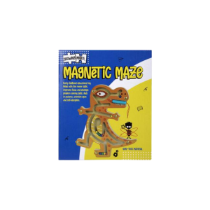 Educational Wood Magnetic Maze Dino Design