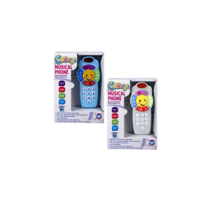 Baby Toy Educational Musical Phone Battery Operated 15cm