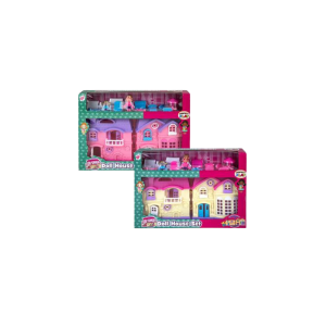 Play Set Doll House with accessories 28x21cm