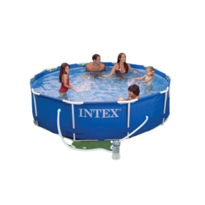 Intex Pool Metal Frame With Pump 305x76cm