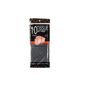 Paper Tissue 50x66cm 10x sheets Black