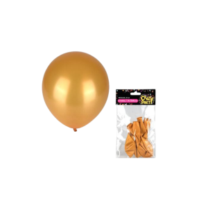 Balloons Helium 6Pc Gold F-01