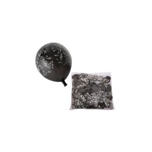 Balloons Helium 1Pc Design Black F-01