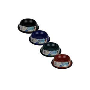 Pet Dog Bowl Stainless Steel Dark Colours 15Cm