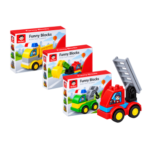 Building Blocks Trucks Assorted
