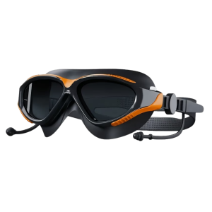 Swimming Goggles Suitable Swimming Anti Fog Waterproof Pc Adjustable Silicone
