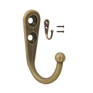 30pcs Retro Decorative Wall Hooks Clothes Hooks With Screws Used