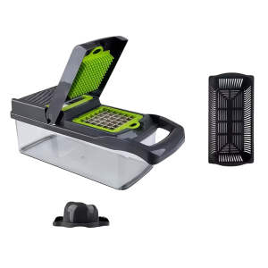 Manual Multi-Blade Food Slicer Set with Protective Glove