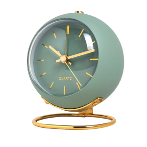 Minimalist Glow-in-the-Dark Electronic Bedside Alarm Clock