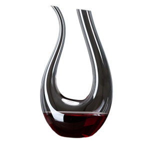1200ml Decorative U-Shaped Crystal Glass Beverage Decanter