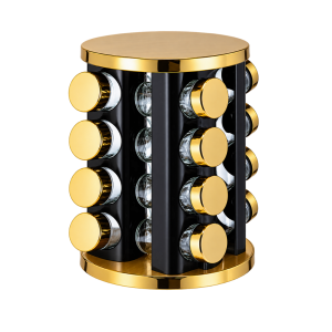 16-Piece Spice Rack and Jar Set