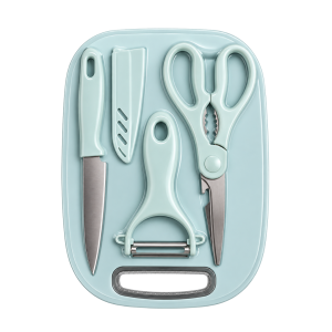 Portable Cutting Board and Kitchen Tool Set